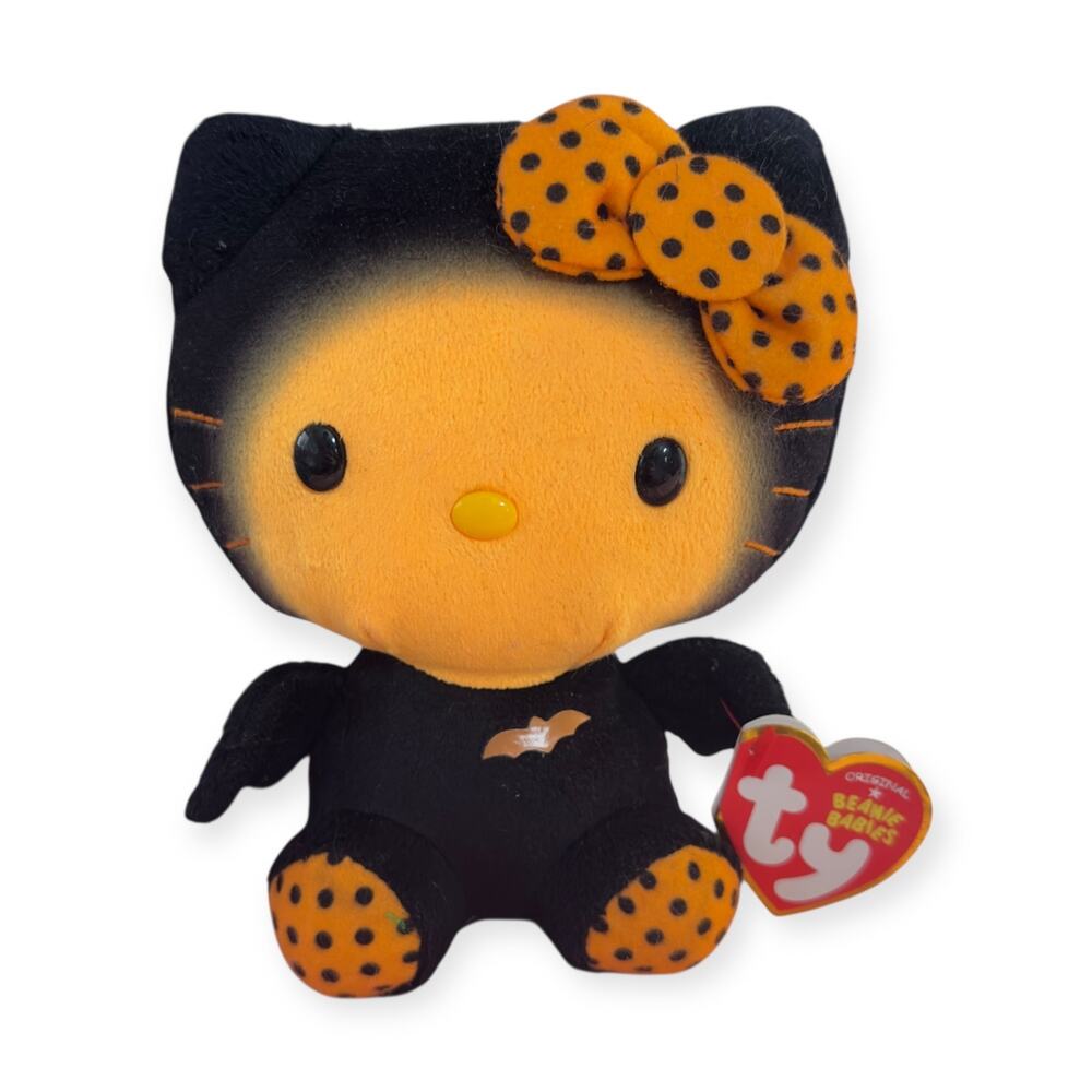 RETIRED Halloween Bat Hello Kitty Plush